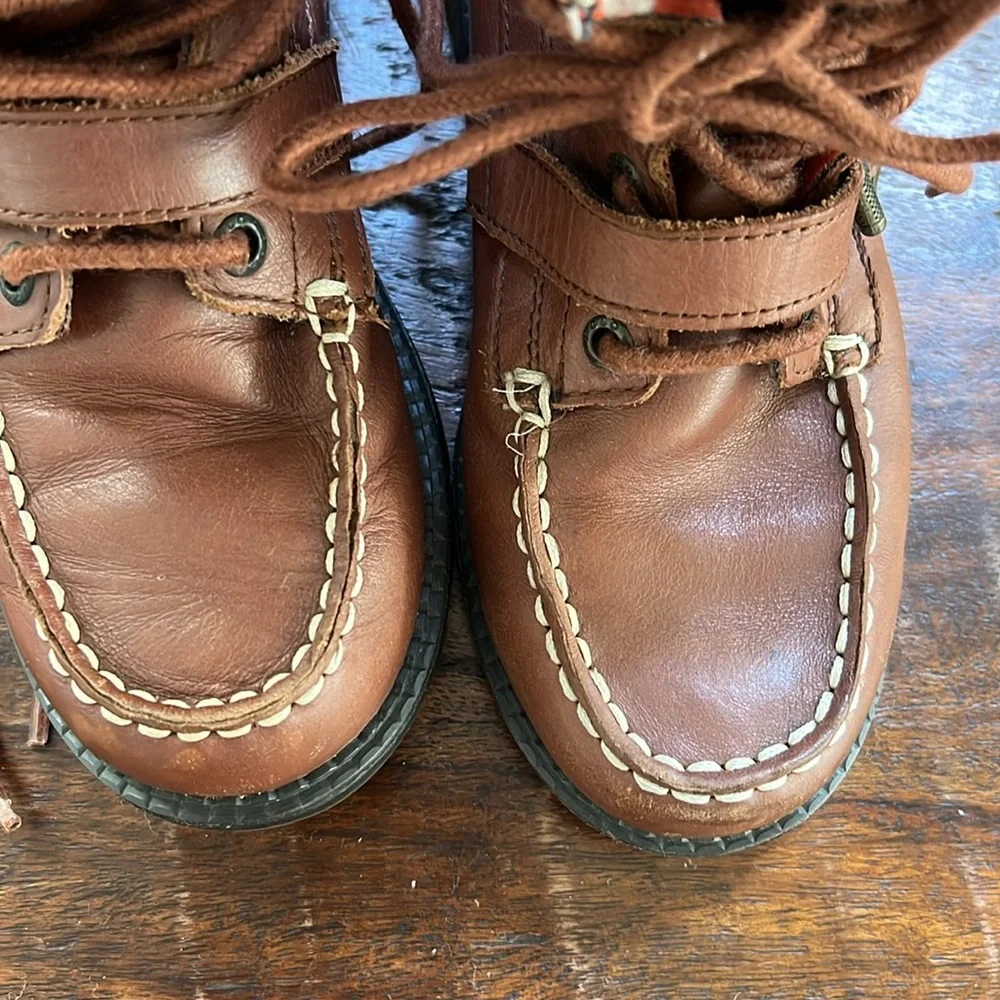 POLO RALPH LAUREN Ranger Boots Ultra-Outdoor Warm High Shearling Brown Kids 2